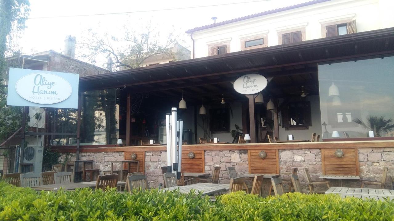 Aliye Hanim Hotel Ayvalı Exterior foto